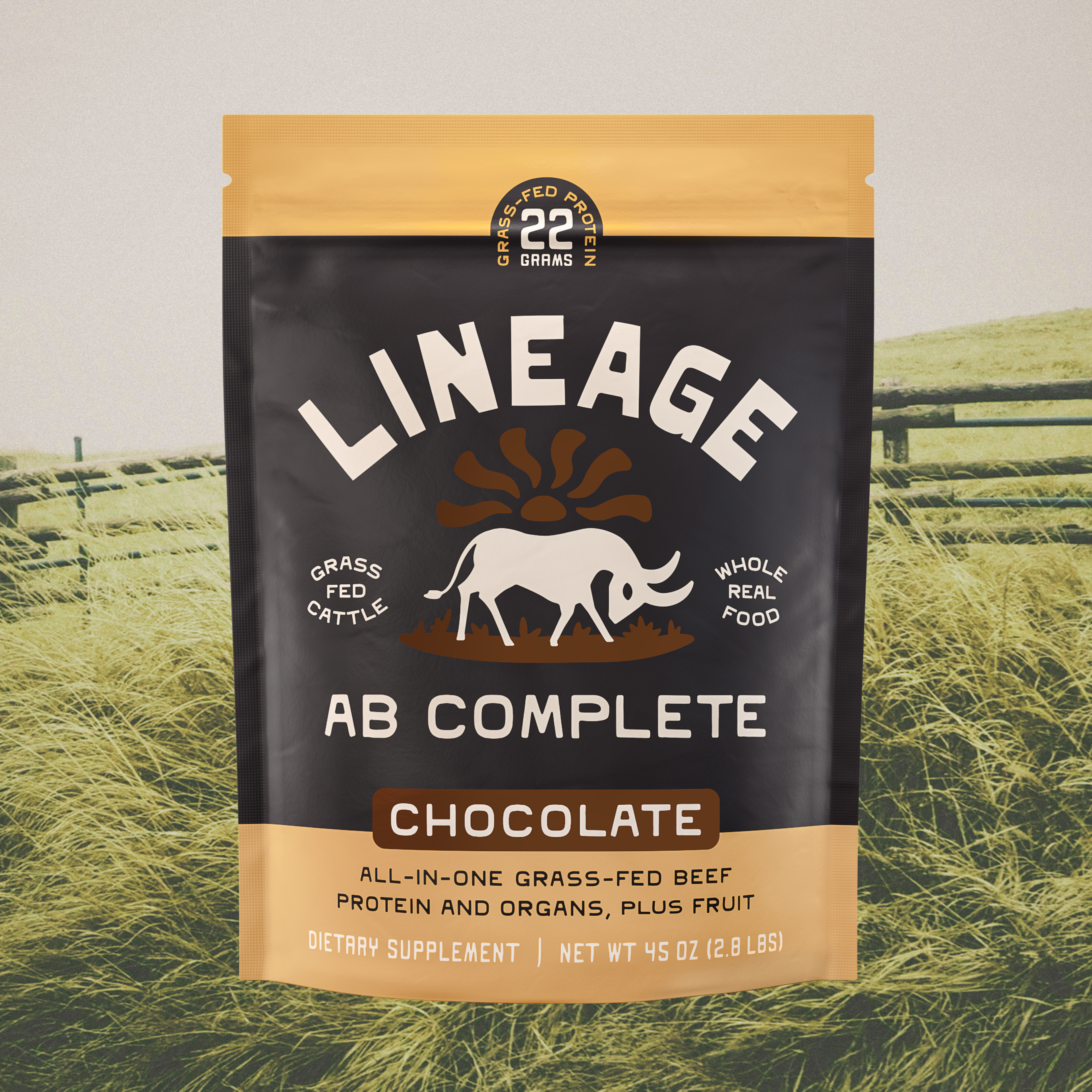 Animal-Based Complete Protein Powder – Chocolate