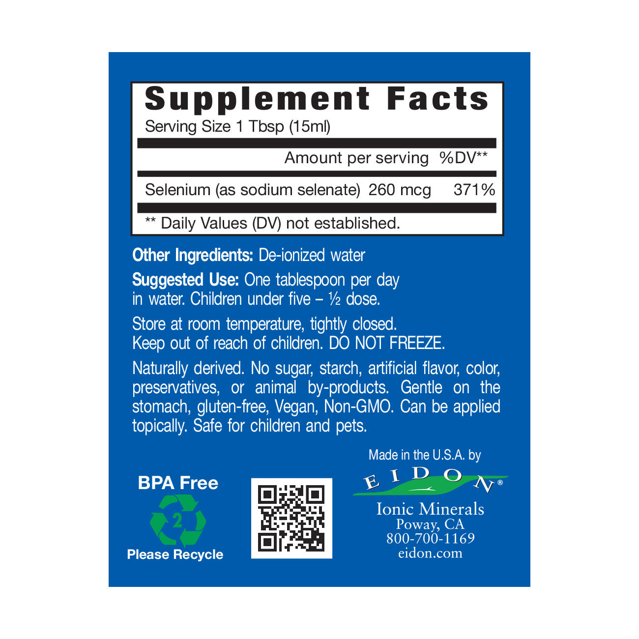 Liquid Selenium