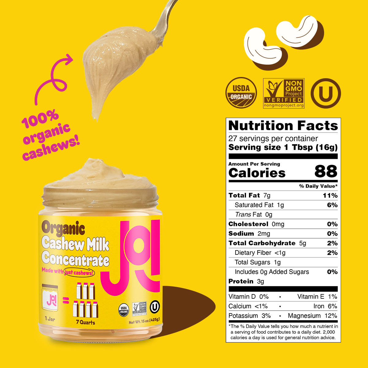 Organic Oat & Organic Cashew 2-Pack