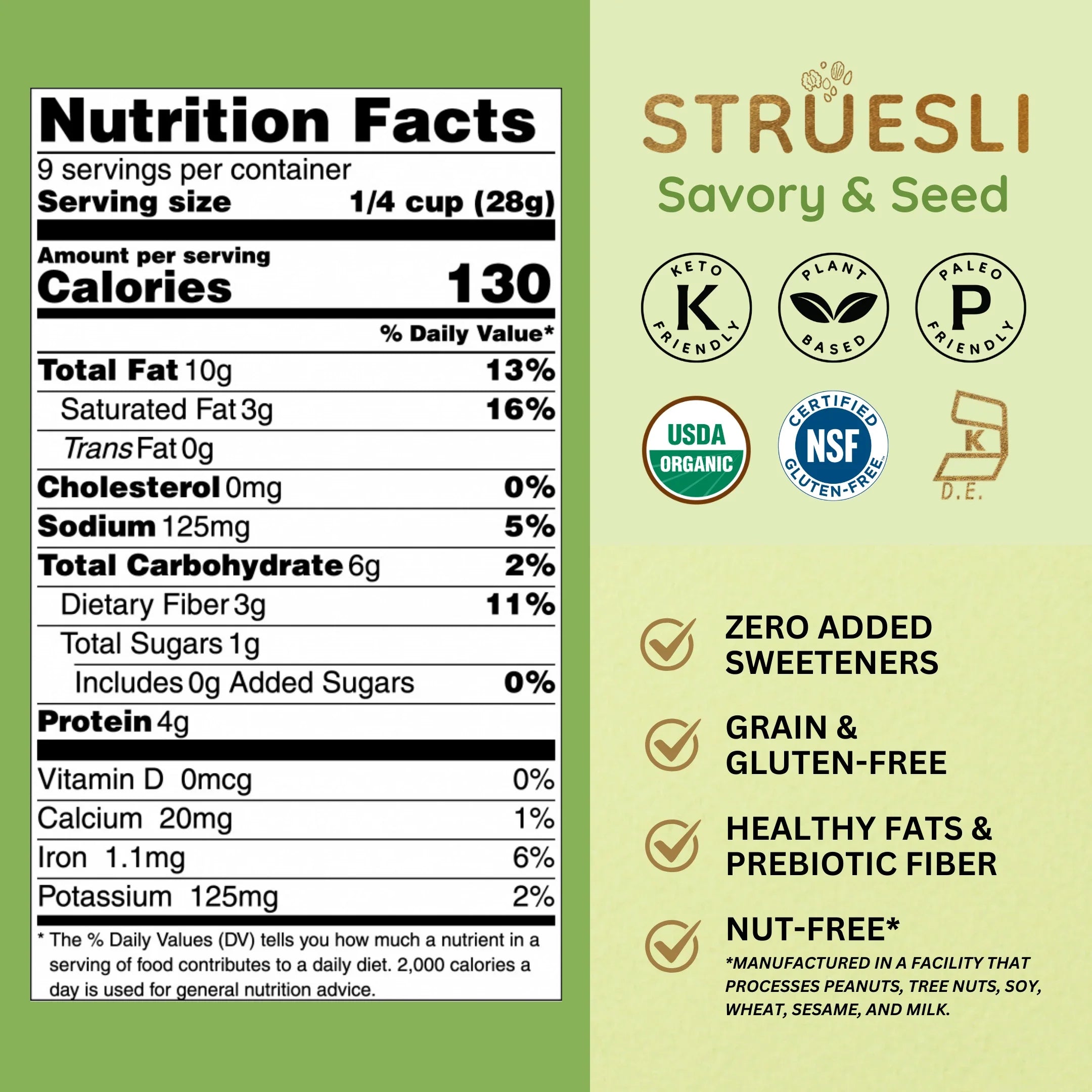 Struesli Organic Granola | Variety Pack