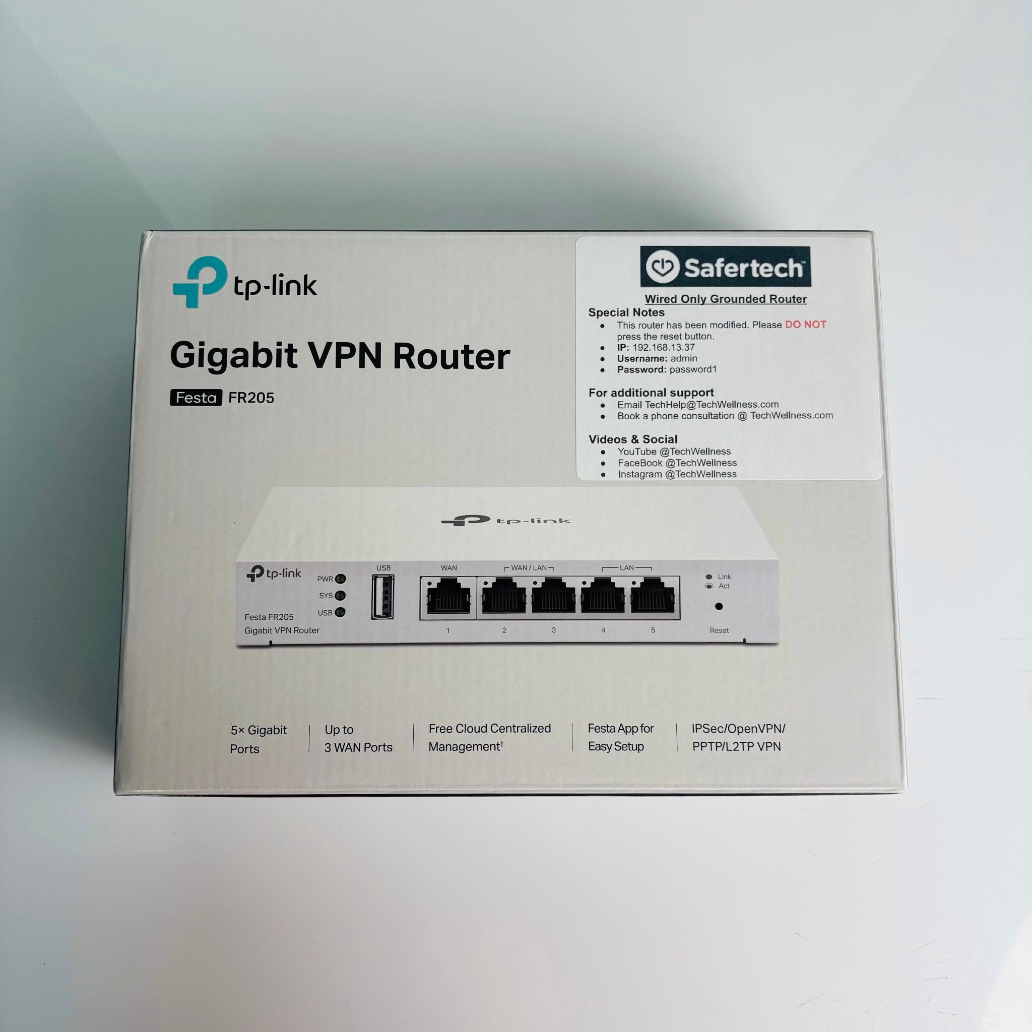 Hardwire Internet Kit for No WiFi