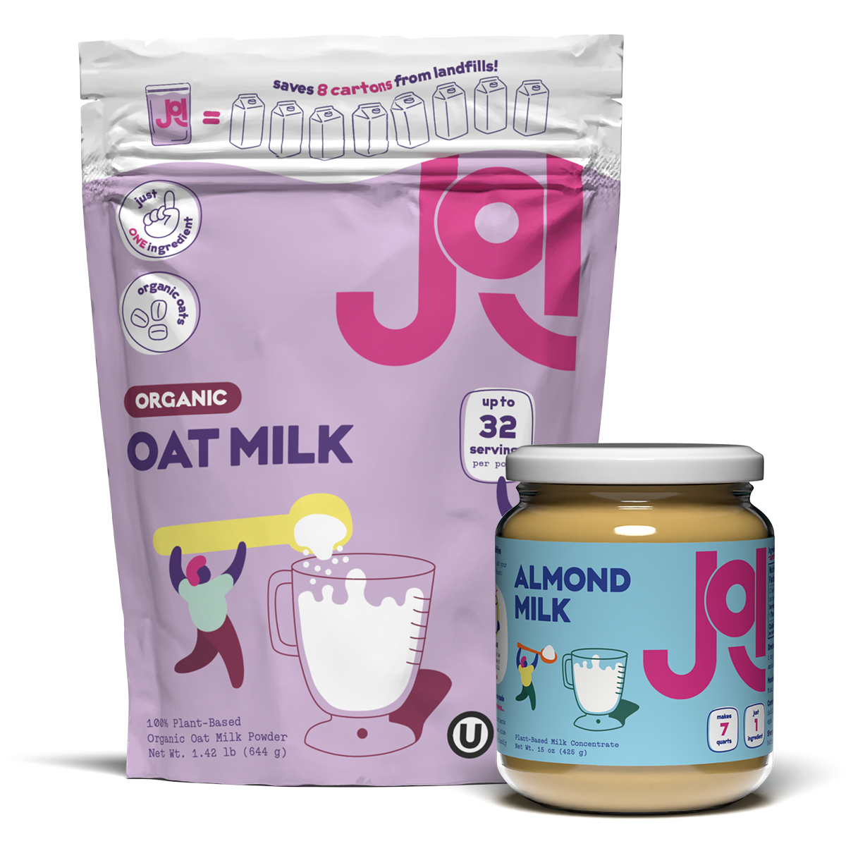 Organic Oat &amp; Almond 2-Pack