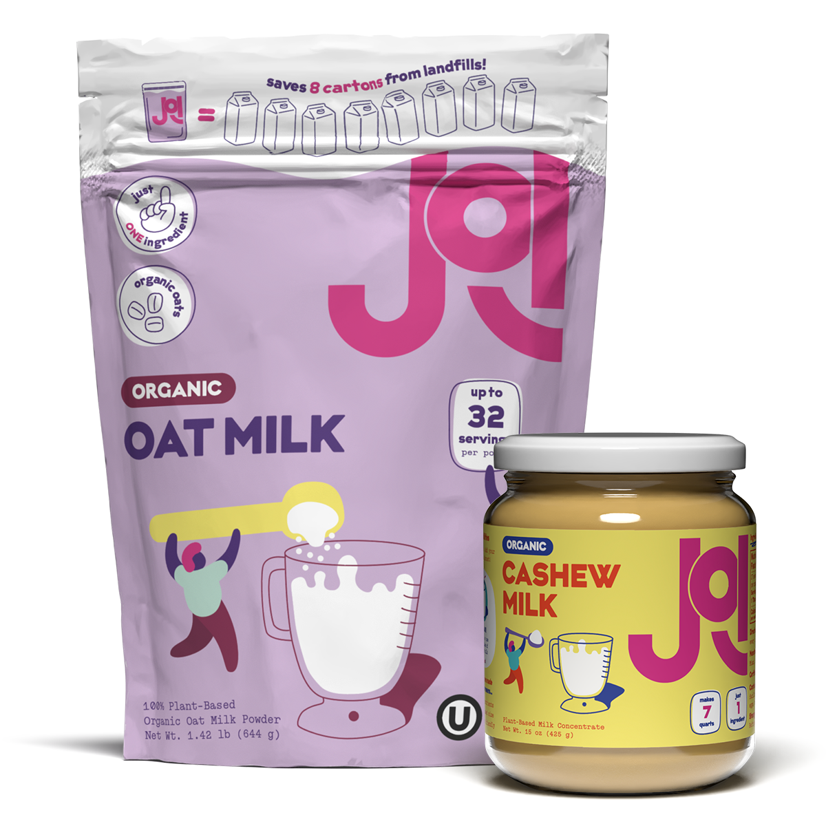 Organic Oat &amp; Organic Cashew 2-Pack
