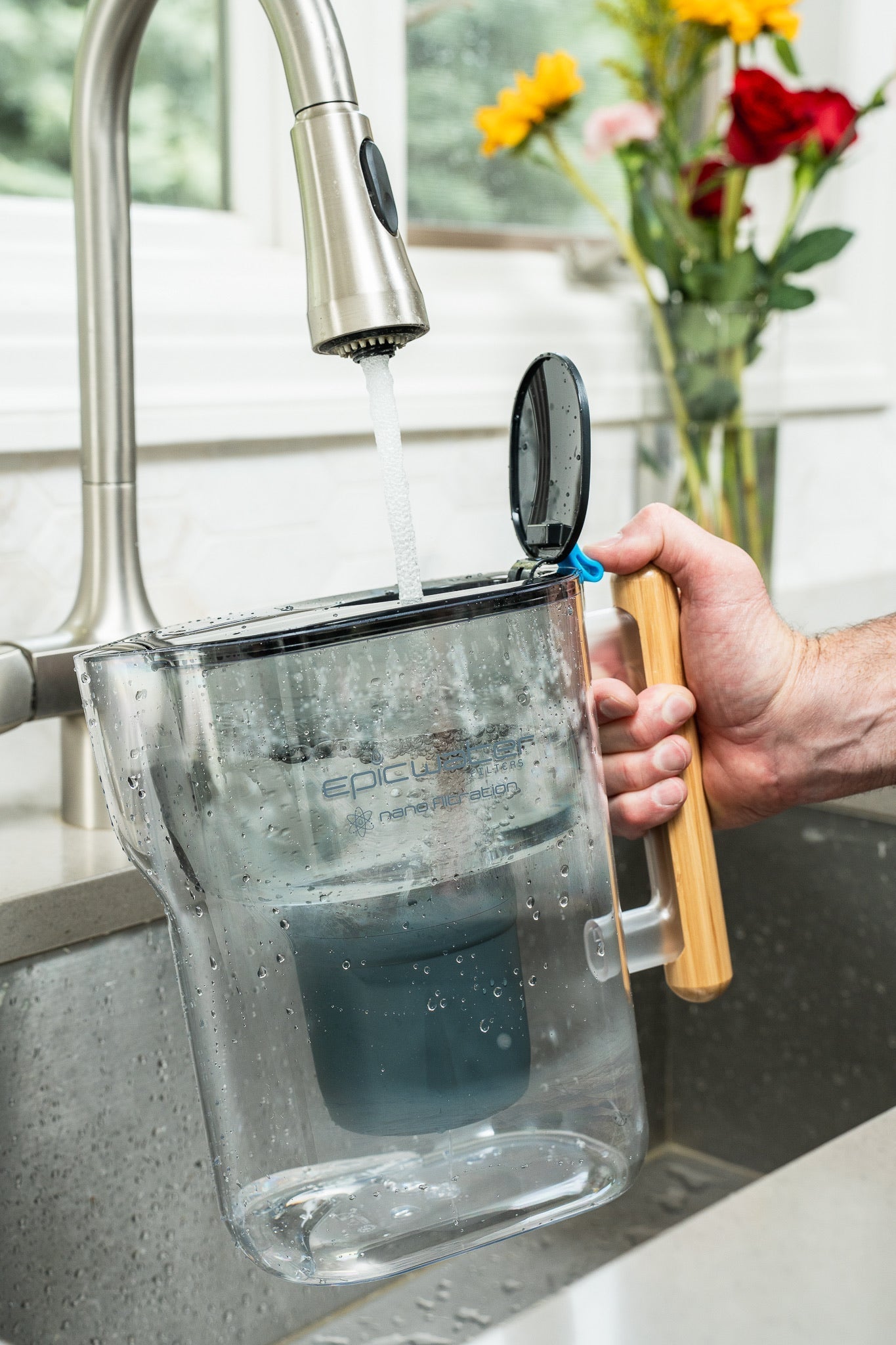 Nano Pitcher | Removes Bacteria &amp; PFAS