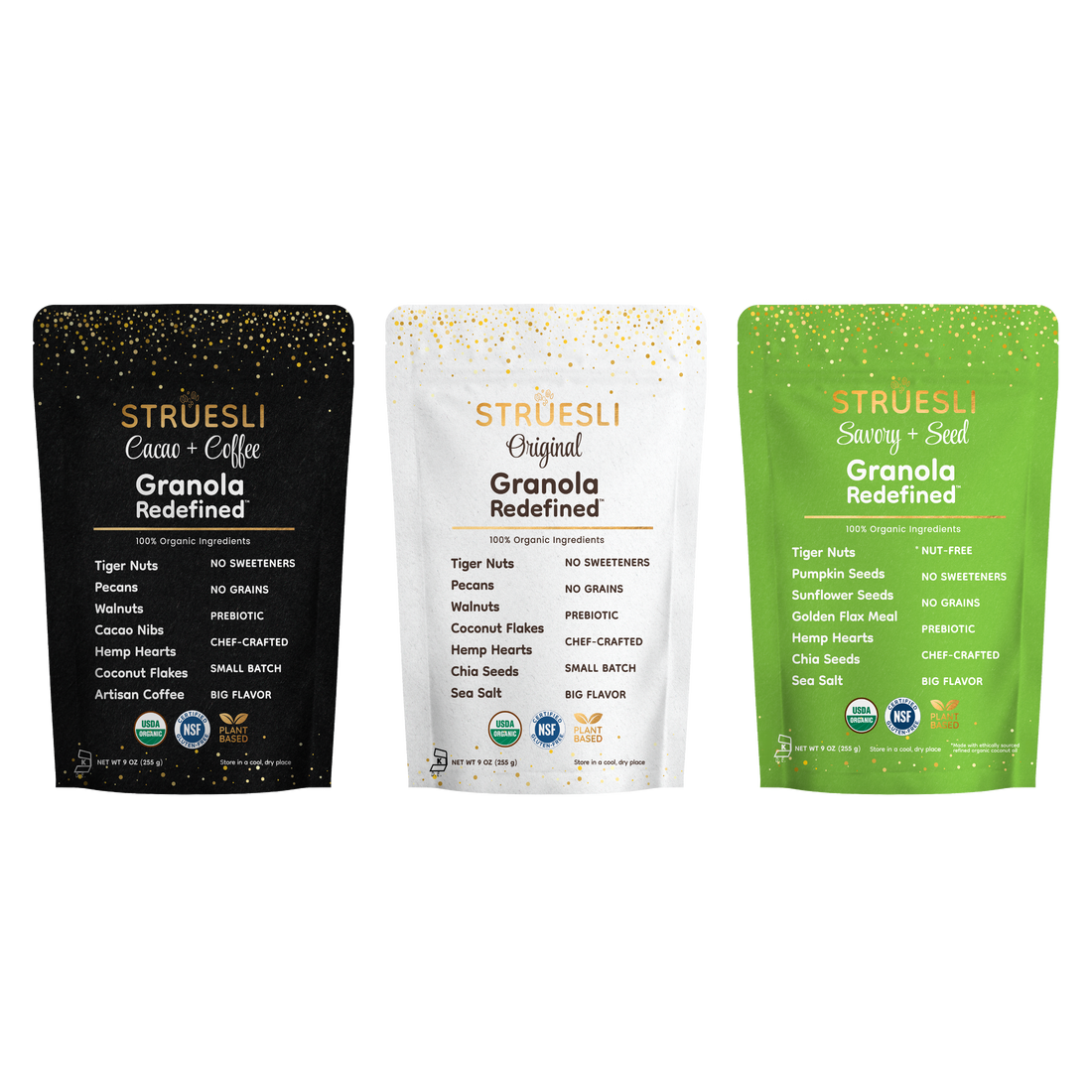 Struesli Organic Granola | Variety Pack