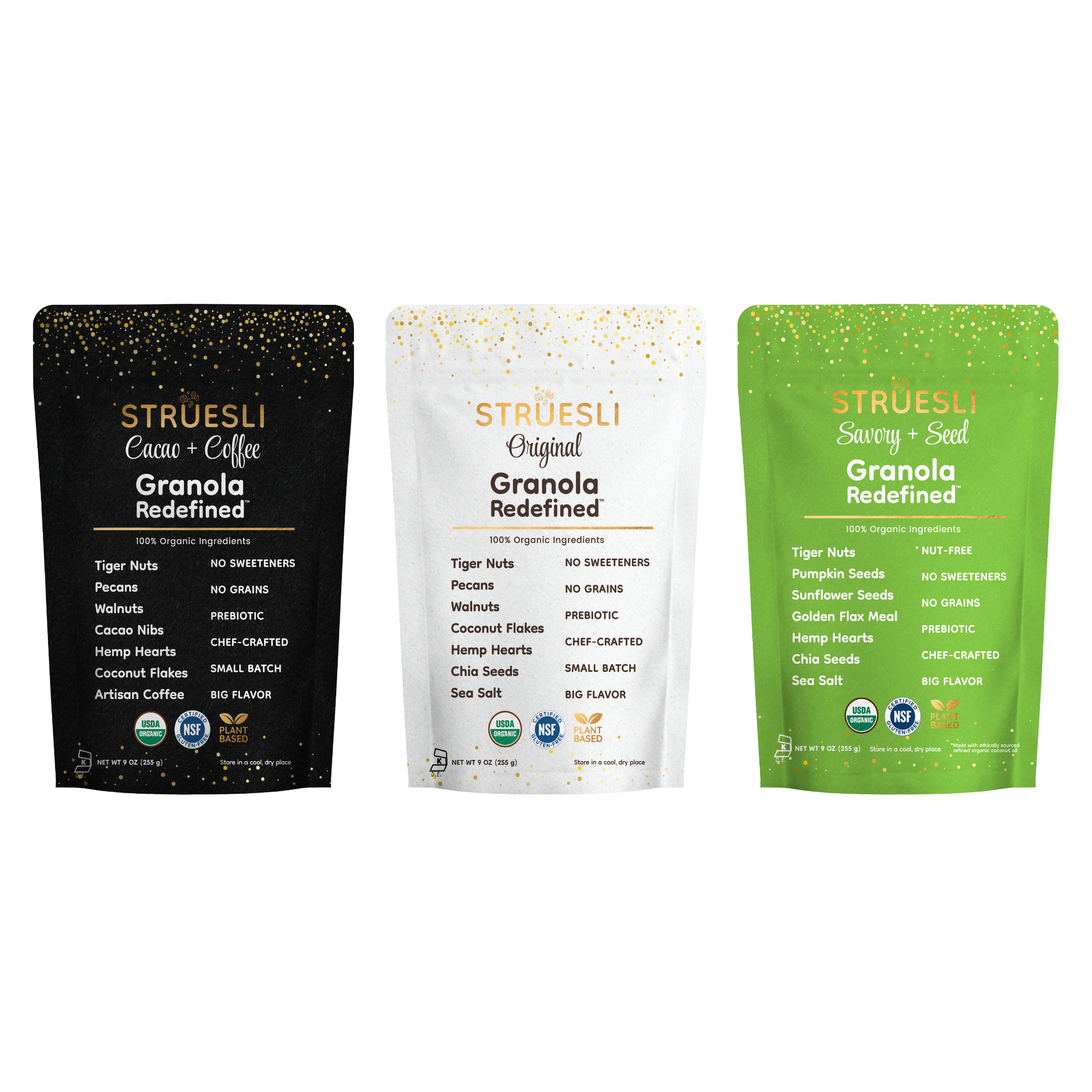 Struesli Organic Granola | Variety Pack