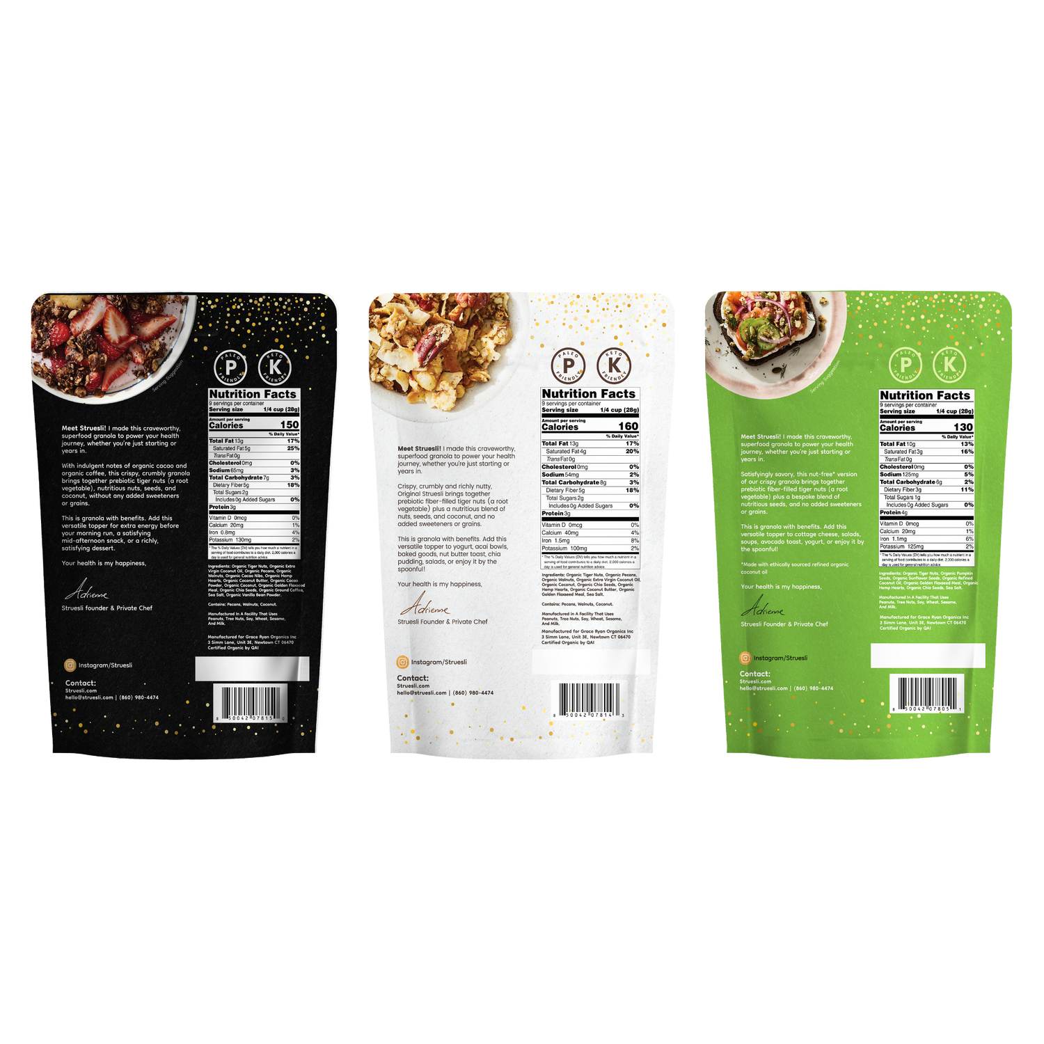 Struesli Organic Granola | Variety Pack