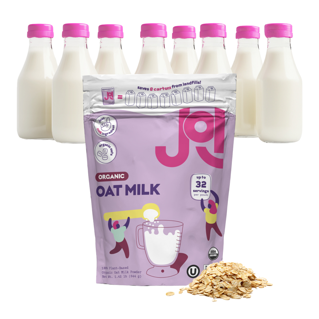 Organic Oat Milk Powder 2-Pack
