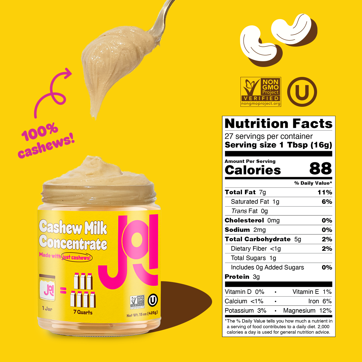 Organic Oat &amp; Cashew 2-Pack