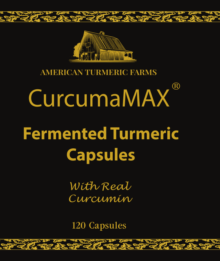 CurcumaMAX Fermented Turmeric Capsules Enhanced with Natural Curcumin