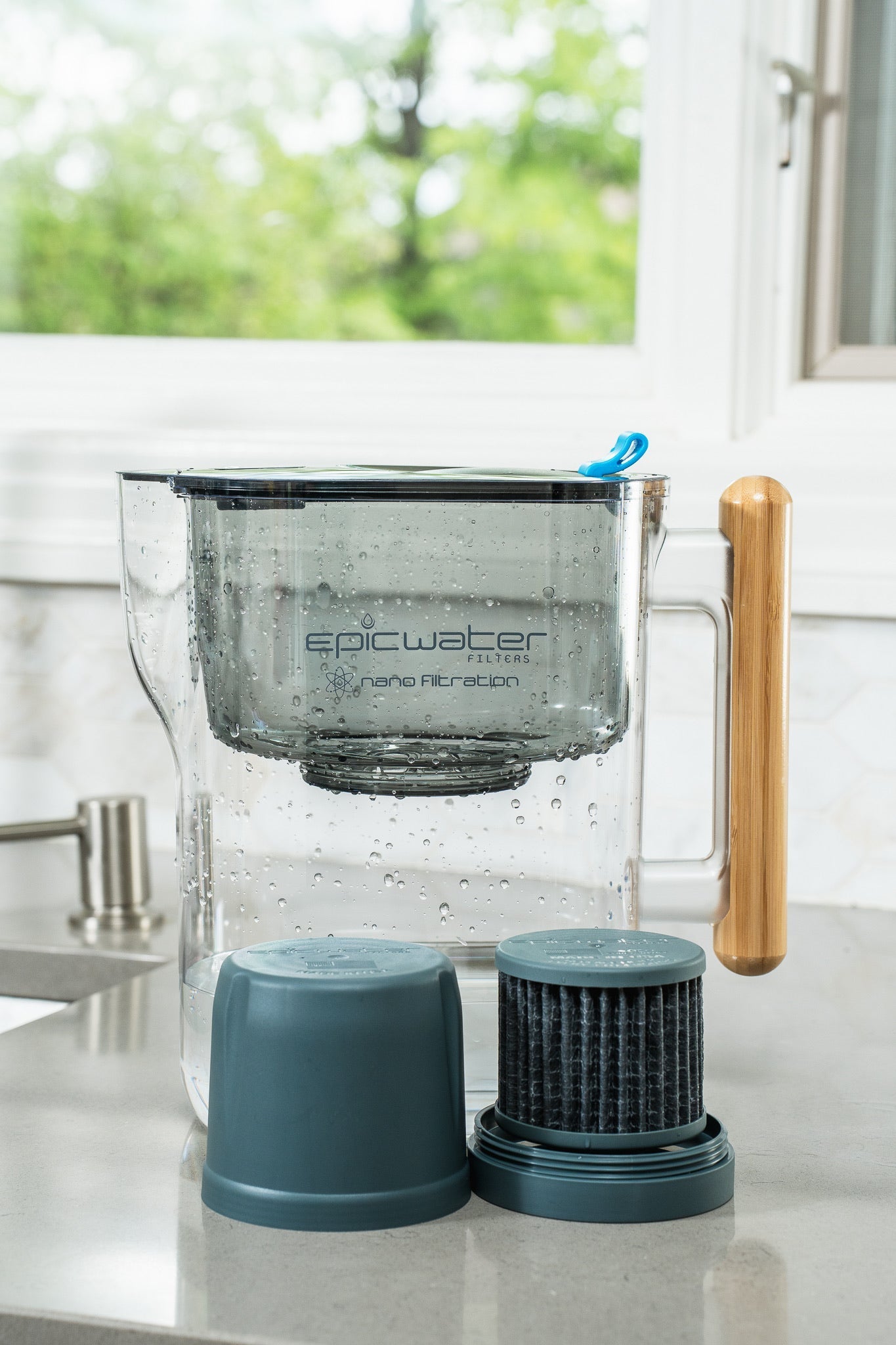 Nano Pitcher | Removes Bacteria &amp; PFAS