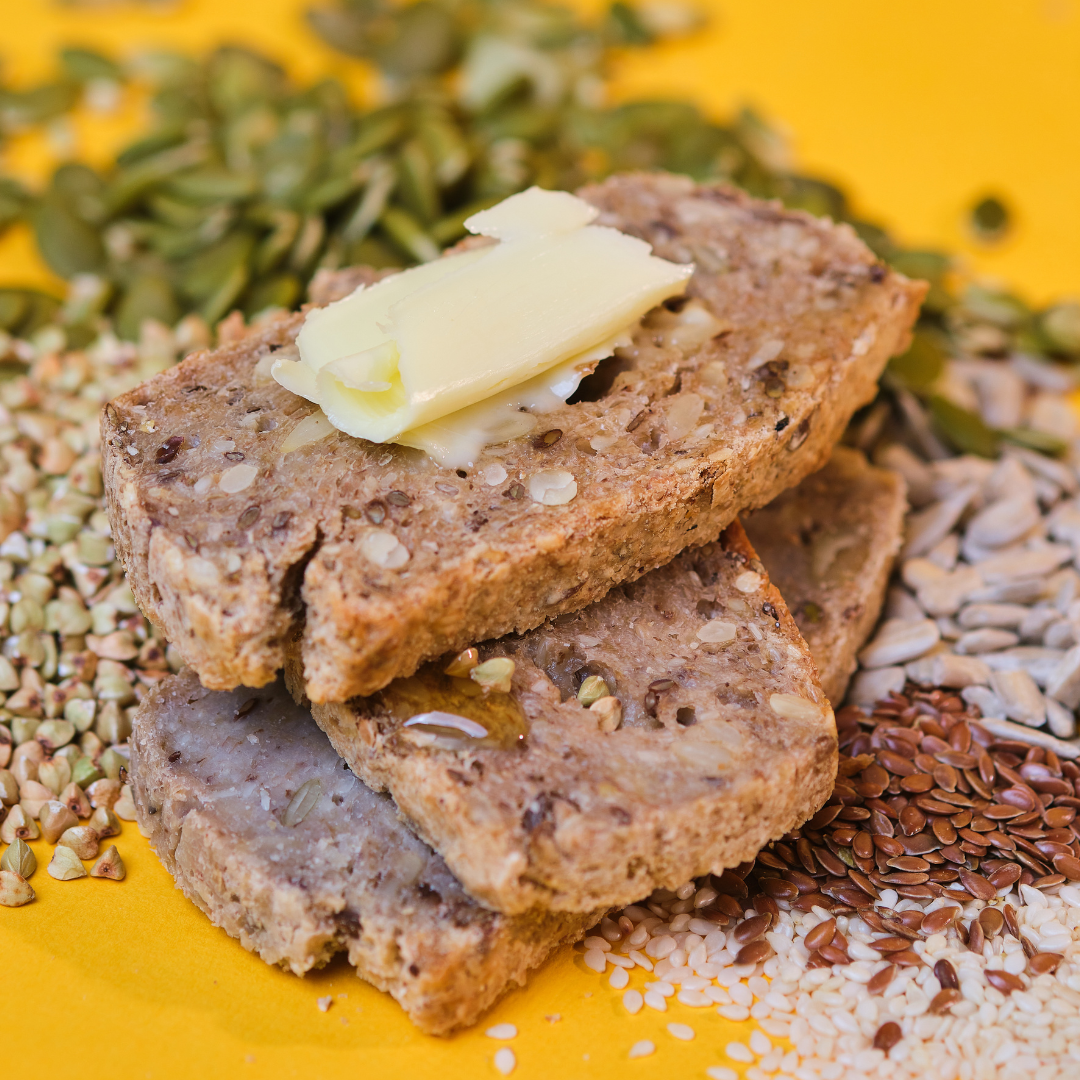 Sprouted Sourdough Buckwheat Bread