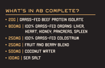 Animal-Based Complete Protein Powder – Chocolate