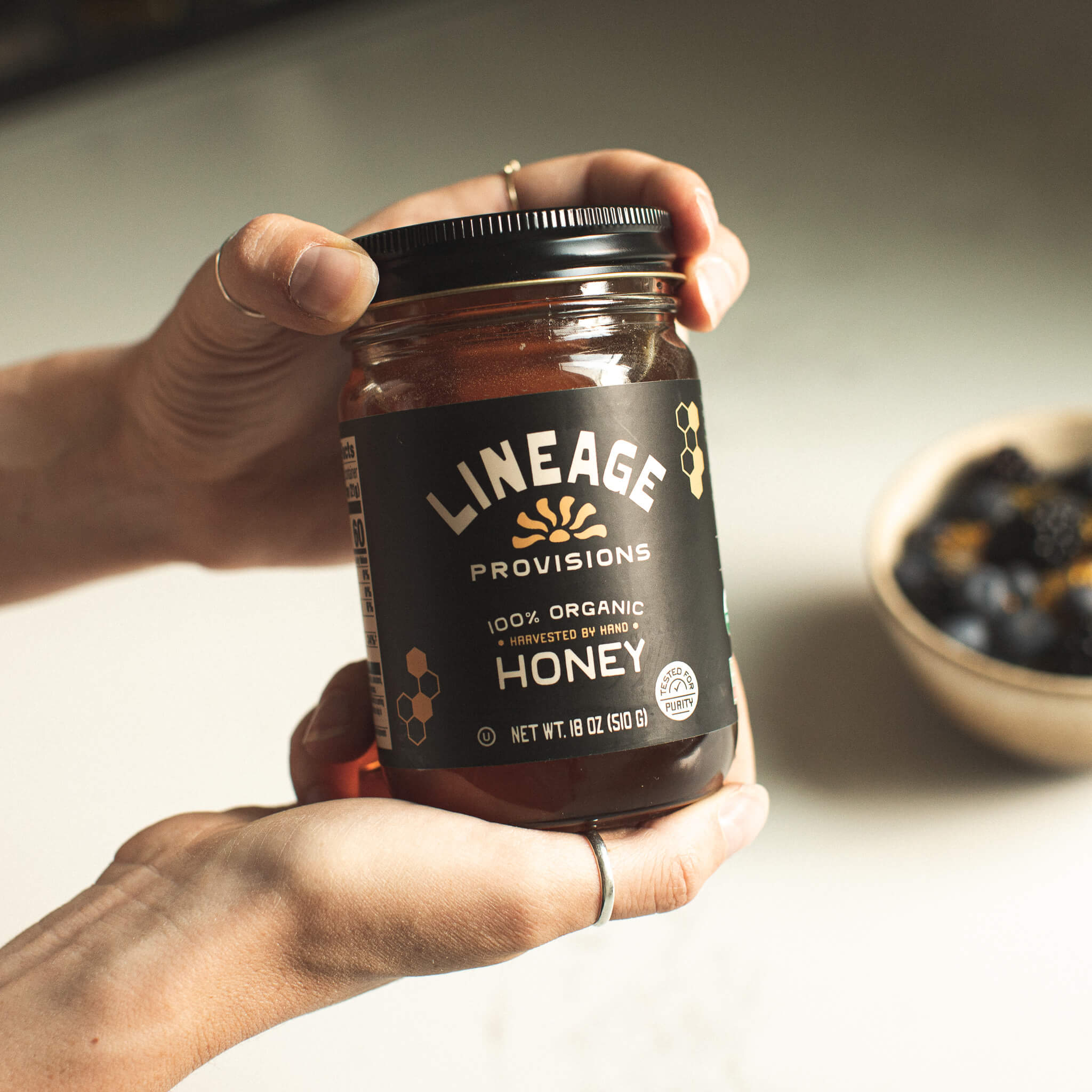 100% Raw Organic &amp; Unfiltered Honey