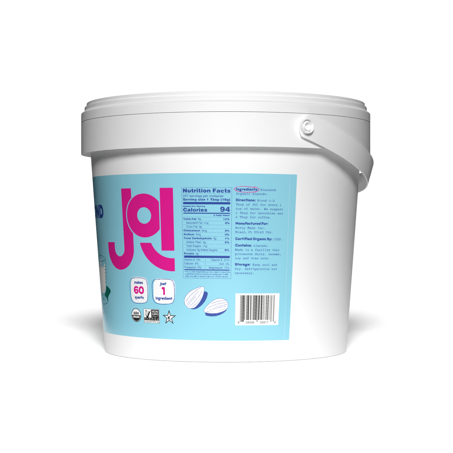 Organic Almond Milk Base - Bulk