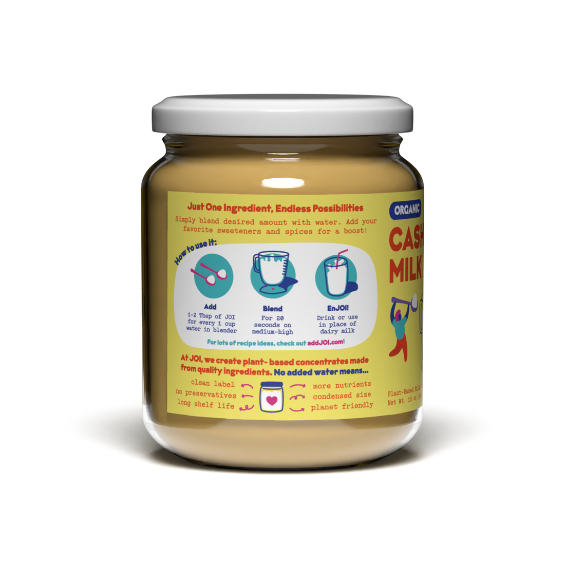 Organic Cashew Base 2-Pack