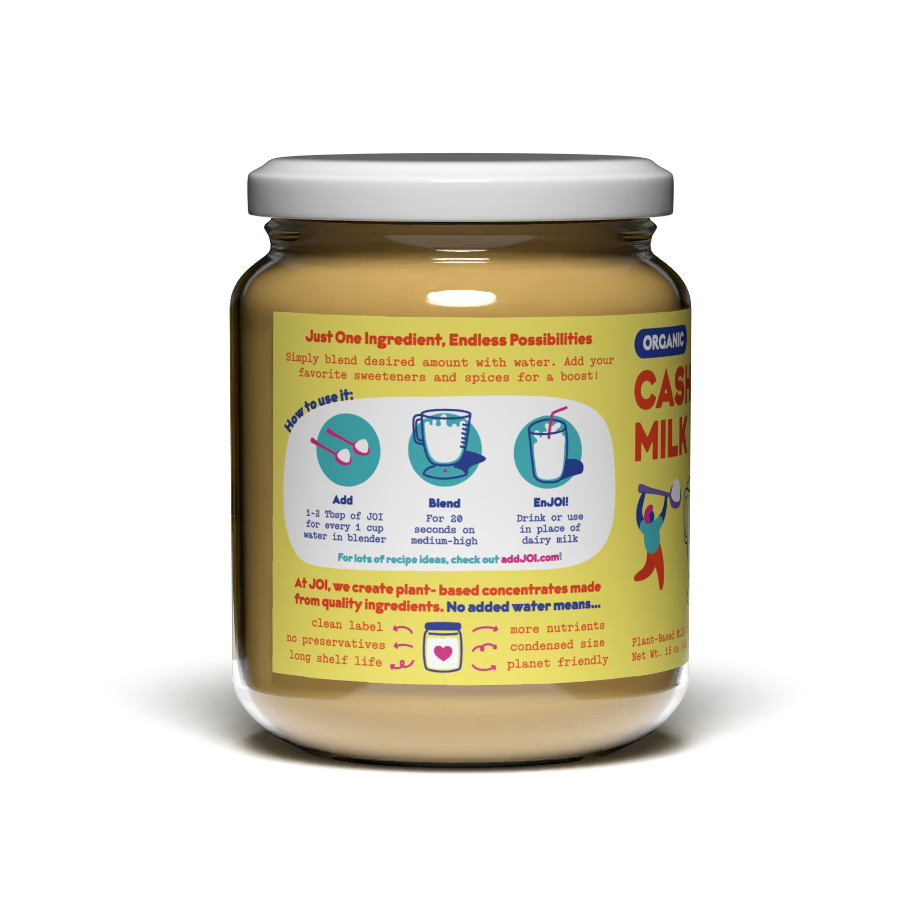 Organic Cashew Base 2-Pack
