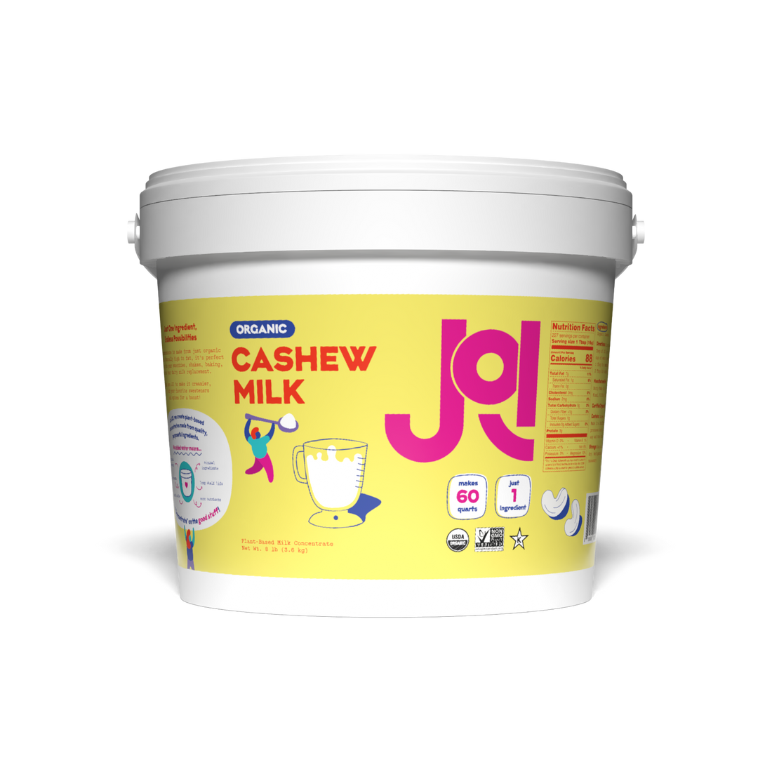 Organic Cashew Milk Base - Bulk