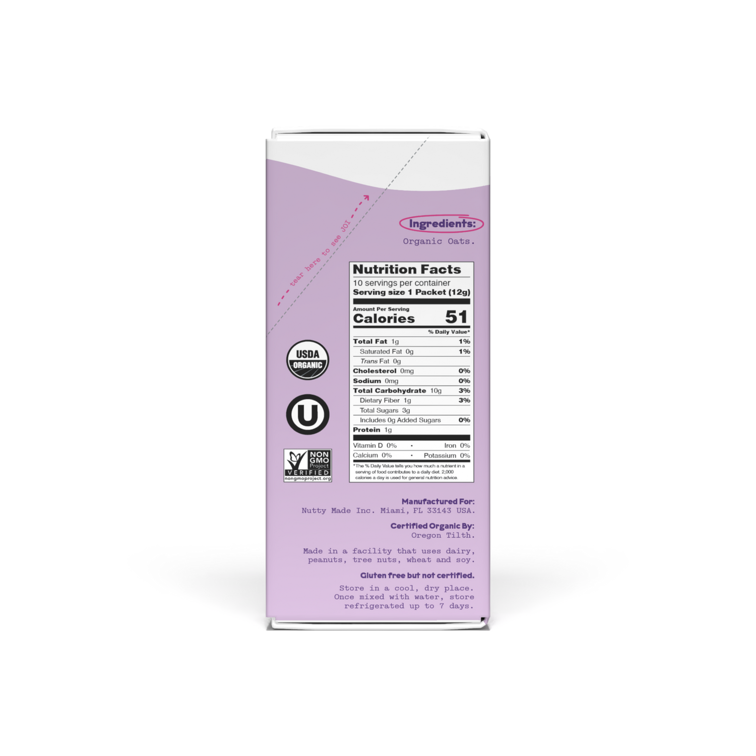 Organic Oat Milk 3-Pack