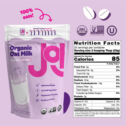 Organic Oat &amp; Cashew 2-Pack
