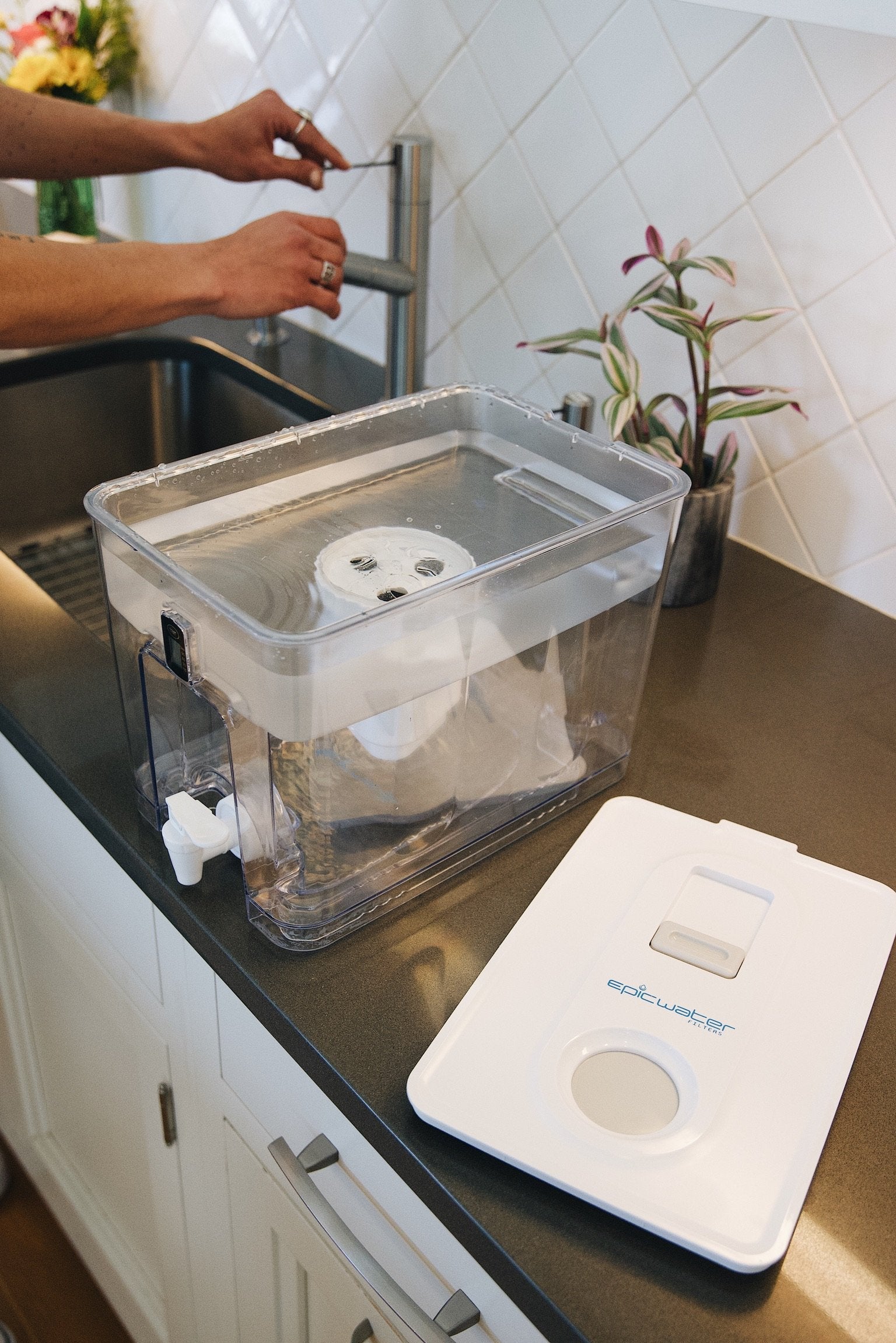 Pure Dispenser | Removes Fluoride &amp; PFAS