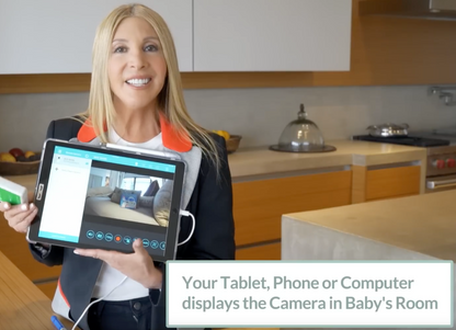 No WiFi &amp; No EMF Wired Baby Monitor System