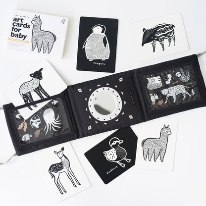 Baby Tummy Time Gallery with Mirror Bundle