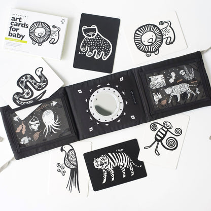 Baby Tummy Time Gallery with Mirror Bundle