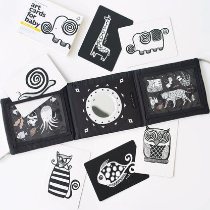 Baby Tummy Time Gallery with Mirror Bundle