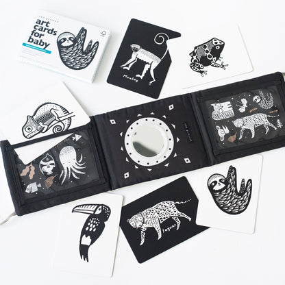 Baby Tummy Time Gallery with Mirror Gift Set